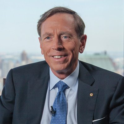 General David Patreus, former director of the CIA